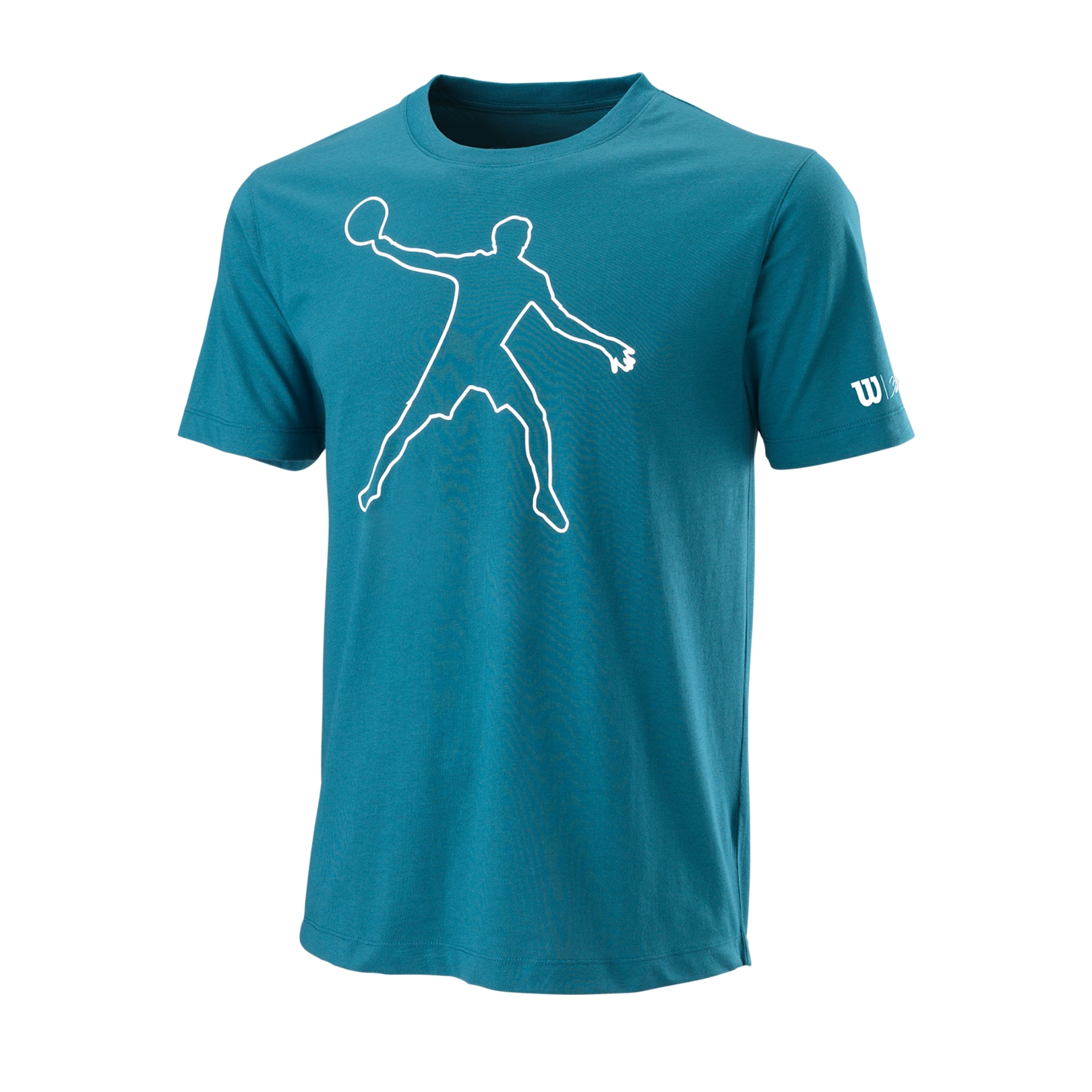 Wilson Bela Tech T shirt II Blue Coral